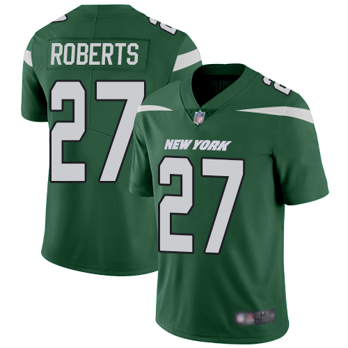 New York Jets Limited Green Youth Darryl Roberts Home Jersey NFL Football #27 Vapor Untouchable->youth nfl jersey->Youth Jersey